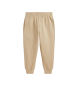 Polo Ralph Lauren Beige joggingbyxor i dubbelstickad trikå