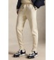 Polo Ralph Lauren Calça jogger de malha dupla branco creme