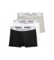 Polo Ralph Lauren Lot de 3 boxers classiques en coton gris, blanc, noir