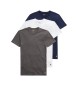 Polo Ralph Lauren Set of 3 grey, white, navy crew neck t-shirts