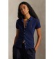 Polo Ralph Lauren Poloshirt met blauwe knoopsluiting