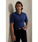 Polo Ralph Lauren Zachte katoenen polo Custom Slim Fit navy