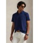 Polo Ralph Lauren Katoen en linnen polo Standaard Pasvorm marine