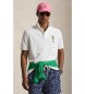 Polo Ralph Lauren Polo Pique Bear Custom Slim Polo shirt branco
