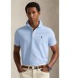 Polo Ralph Lauren Slim Fit pique polo majica modra