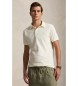 Polo Ralph Lauren Polo de piqué Custom Slim Fit blanco