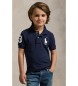 Polo Ralph Lauren Polo de piqué de algodón con Big Pony marino