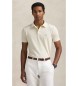 Polo Ralph Lauren Polo en piqué stretch Custom Slim Fit beige
