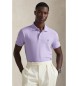 Polo Ralph Lauren Polo in piqué elasticizzato Custom Slim Fit lilla