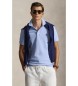 Polo Ralph Lauren Polo in piqué elasticizzato Custom Slim Fit azzurro