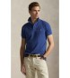 Polo Ralph Lauren Slim fit piqué polo blauw