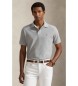 Polo Ralph Lauren Slim fit piqué poloshirt grijs
