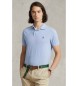 Polo Ralph Lauren Polo piqué slim fit azzurro chiaro