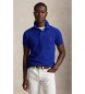 Polo Ralph Lauren Blue Slim Fit piqué polo