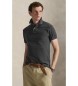 Polo Ralph Lauren Slim Fit piqué polo grijs
