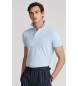 Polo Ralph Lauren Light blue slim fit piqué polo