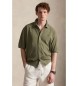 Polo Ralph Lauren Green relaxed fit cotton shirt