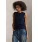 Polo Ralph Lauren Marine mouwloze trui