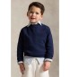 Polo Ralph Lauren Marineblaues Fleece-Sweatshirt