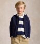 Polo Ralph Lauren Bluza polarowa z kapturem granatowa