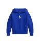 Polo Ralph Lauren Sudadera de felpa con capucha y Big Pony azul