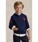 Polo Ralph Lauren Sudadera de felpa con capucha y Big Pony marino