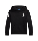 Polo Ralph Lauren Hooded fleece sweatshirt with black Big Pony