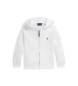 Polo Ralph Lauren Fleece zip-up sweatshirt white