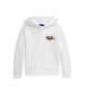 Polo Ralph Lauren Triple witte paarden fleece sweater