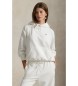 Polo Ralph Lauren Lightweight white hooded sweatshirt