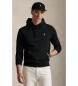 Polo Ralph Lauren Bluza z dzianiny podwójnej z kapturem czarnym