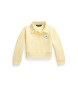 Polo Ralph Lauren Dubbel gebreid sweatshirt met vierkante snit geel