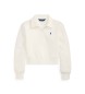 Polo Ralph Lauren Dubbel gebreid sweatshirt met witte vierkante snit