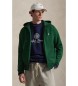Polo Ralph Lauren Felpa in maglia doppia e zip verde