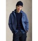 Polo Ralph Lauren Felpa in maglia doppia con zip blu
