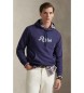 Polo Ralph Lauren Sweat Ralph à capuche et logo marine