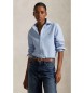 Polo Ralph Lauren La chemise oxford Classic Fit bleue iconique