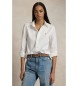 Polo Ralph Lauren Das ikonische Stretch Slim Oxford-Hemd weiß