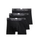 Polo Ralph Lauren Set 3 bóxers de algodón negro