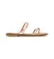 porronet Bronze Carly sandaler i læder