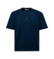 Premiata T-shirt med logo i navy