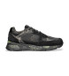 Premiata Mase leren sneakers zwart