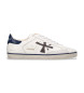 Premiata Steven white leather trainers