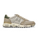 Premiata Lander beige trningsskor i lder