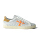 Premiata Baskets Stevend argenté