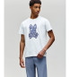 Psycho Bunny Rowen T-shirt vit