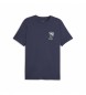 Puma T-shirt grafica Navy Squad