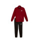 Puma Clean Sweat Tracksuit rouge, noir