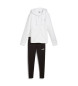 Puma Tracksuit Metallic white