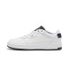 Puma Skórzane sneakersy Court Classic Lux białe
